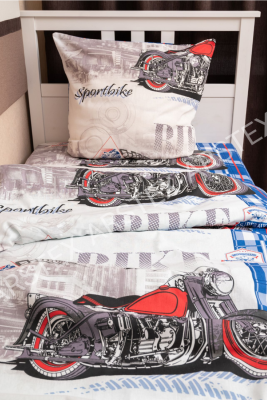 КПБ Спортбайк1 бязь 1,5сп с 1 наволочкой